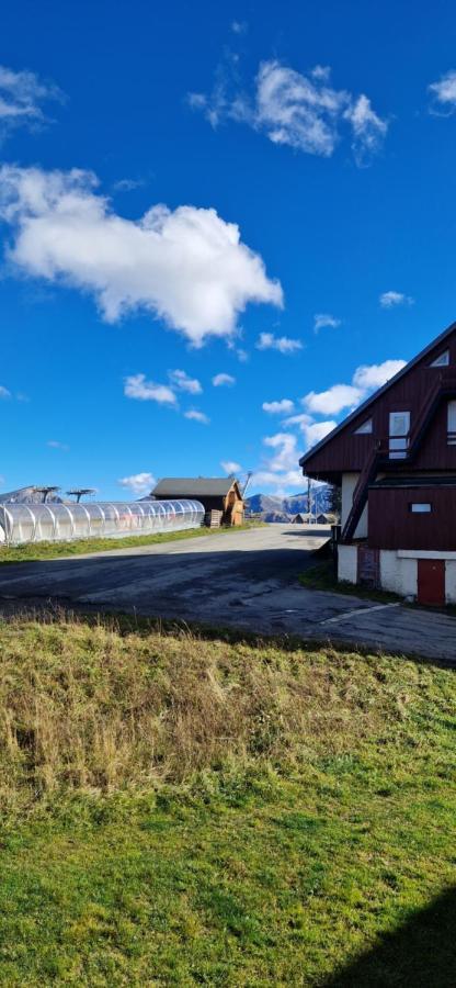 Ferienwohnung Le Chaleureux Cocon Rouge Ustou Exterior foto
